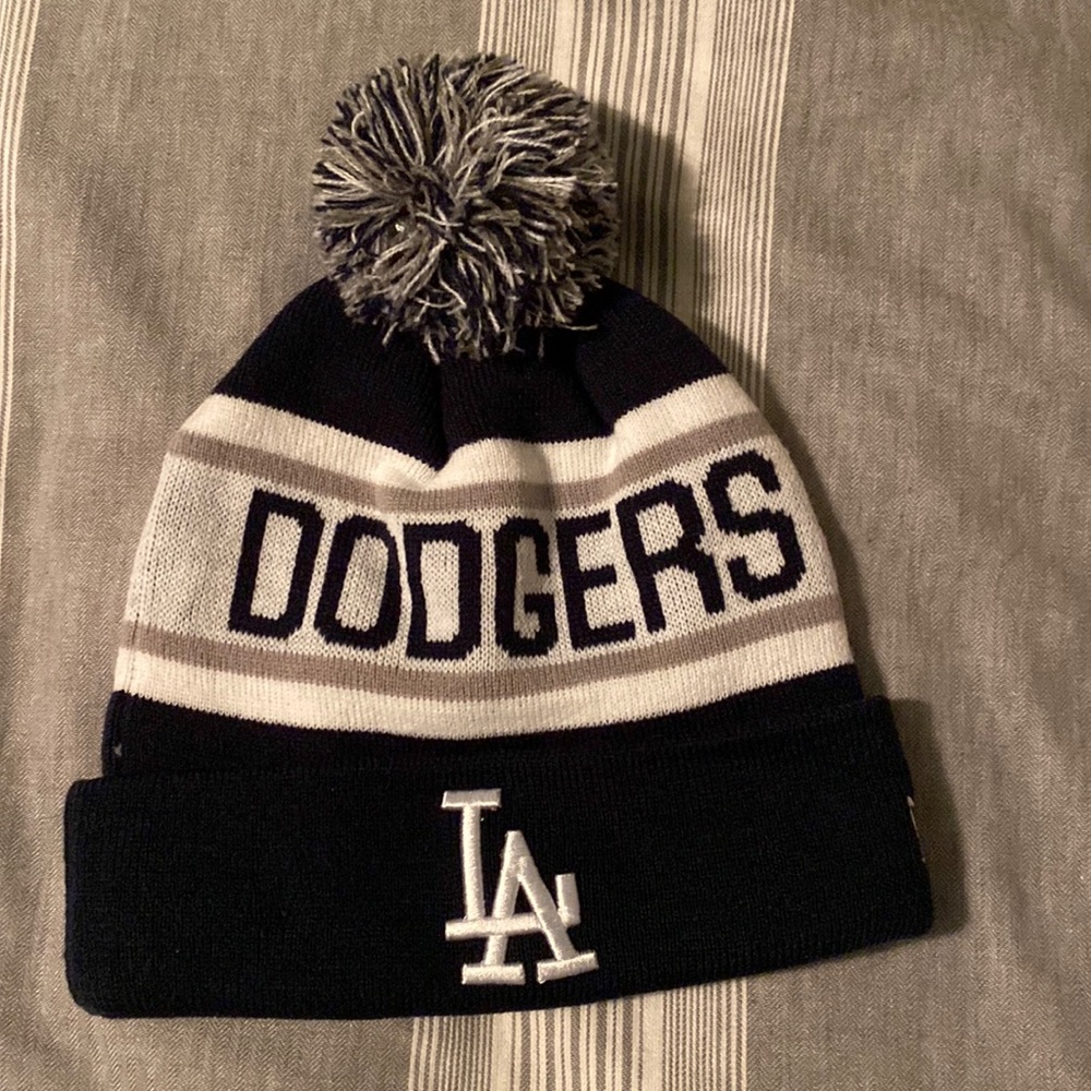 LA Dodgers beanie